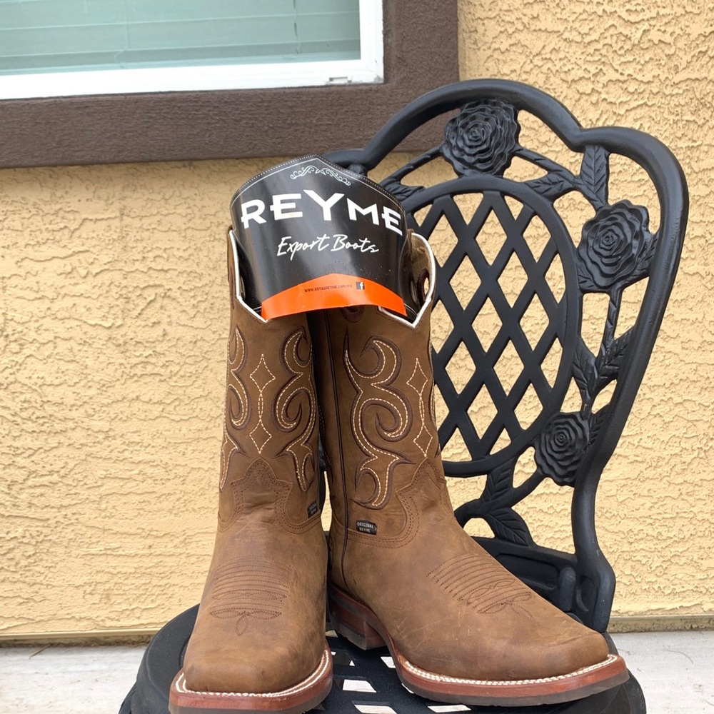 Reyme boots, made in Mexico real leather. NEW